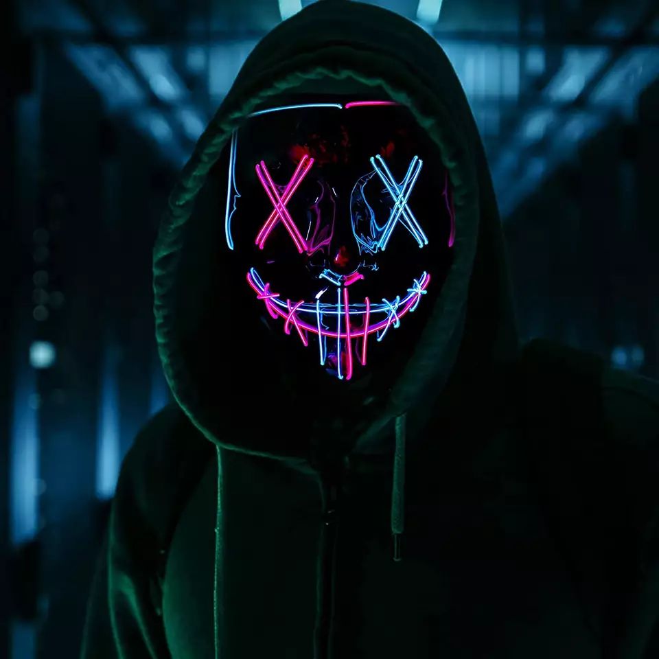 ハロウィーンのフェスティバルパーティーのためのライトアップマ - Led Purge Mask Halloween のレビューと価格