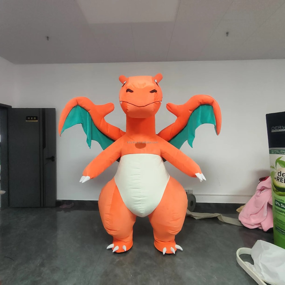 ハロウィン クリスマス 恐竜 ウォーキングマスコット ユニセ - Inflatable Dinosaur Costume Adult のレビューと価格