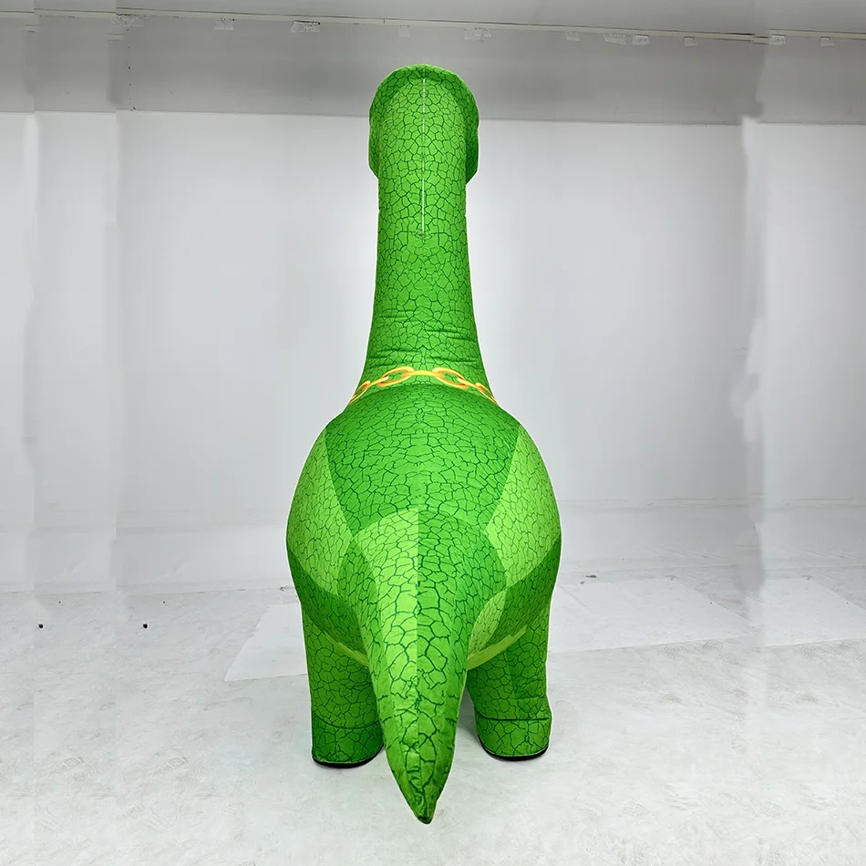 新しい 3.5 メートルの高さのインフレータブル長首恐竜マス - Inflatable Dinosaur Costume Adult のレビューと価格