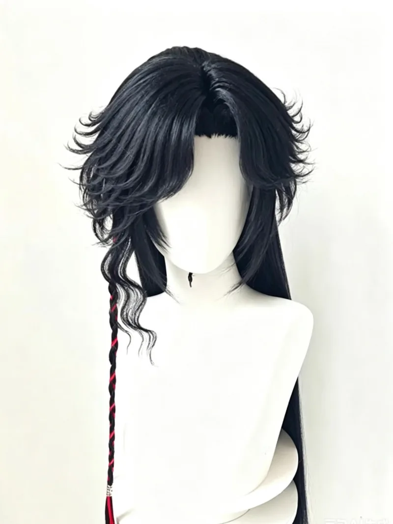 華城風のウィッグ、天官賜福のコスプレ用、天官の祝福をテーマに - Anime Cosplay Wig Heat Resistant のレビューと価格