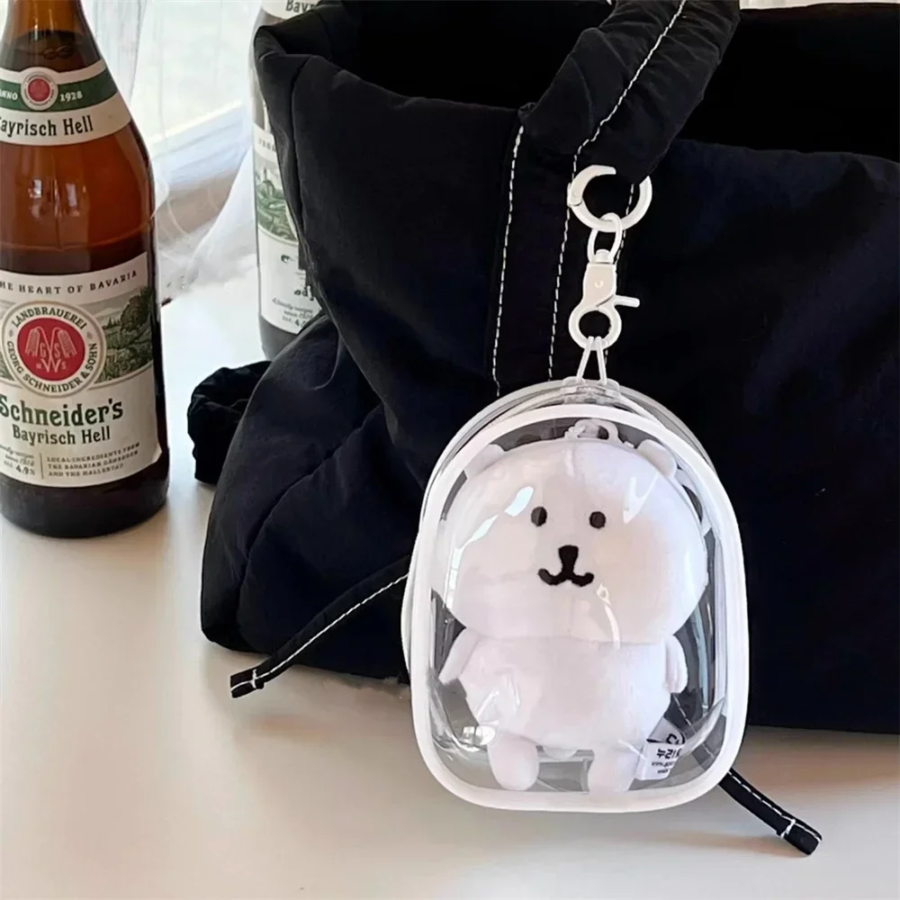 新しい携帯用透明ファスナー付き収納バッグ、キーホルダー、漫画 - Novelty Gifts のレビューと価格