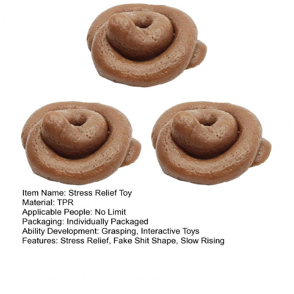 柔らかい素材で作られた、おもちゃのうんち。ストレス解消に役立 - Fake Poop Gag Gift のレビューと価格
