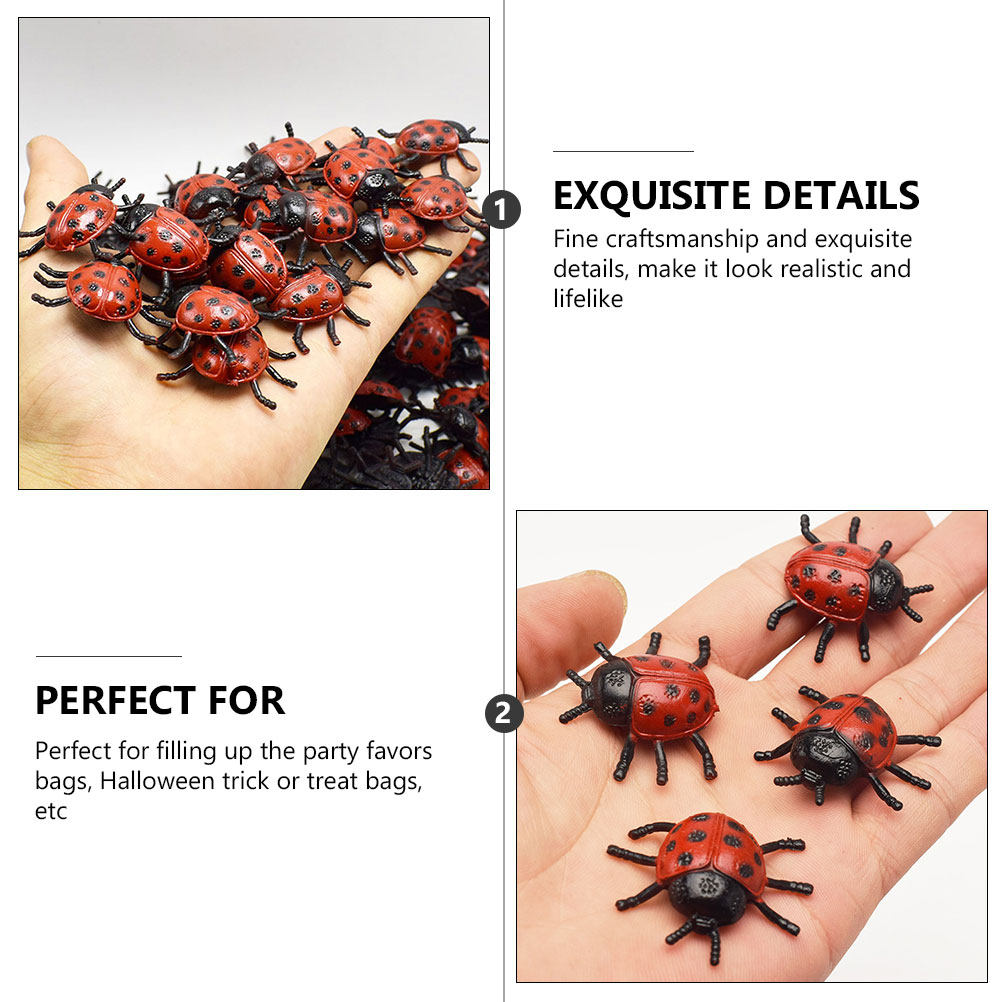 面白いハロウィーンの偽のテントウムシの置物おもちゃ – パー - Prank Toys のレビューと価格