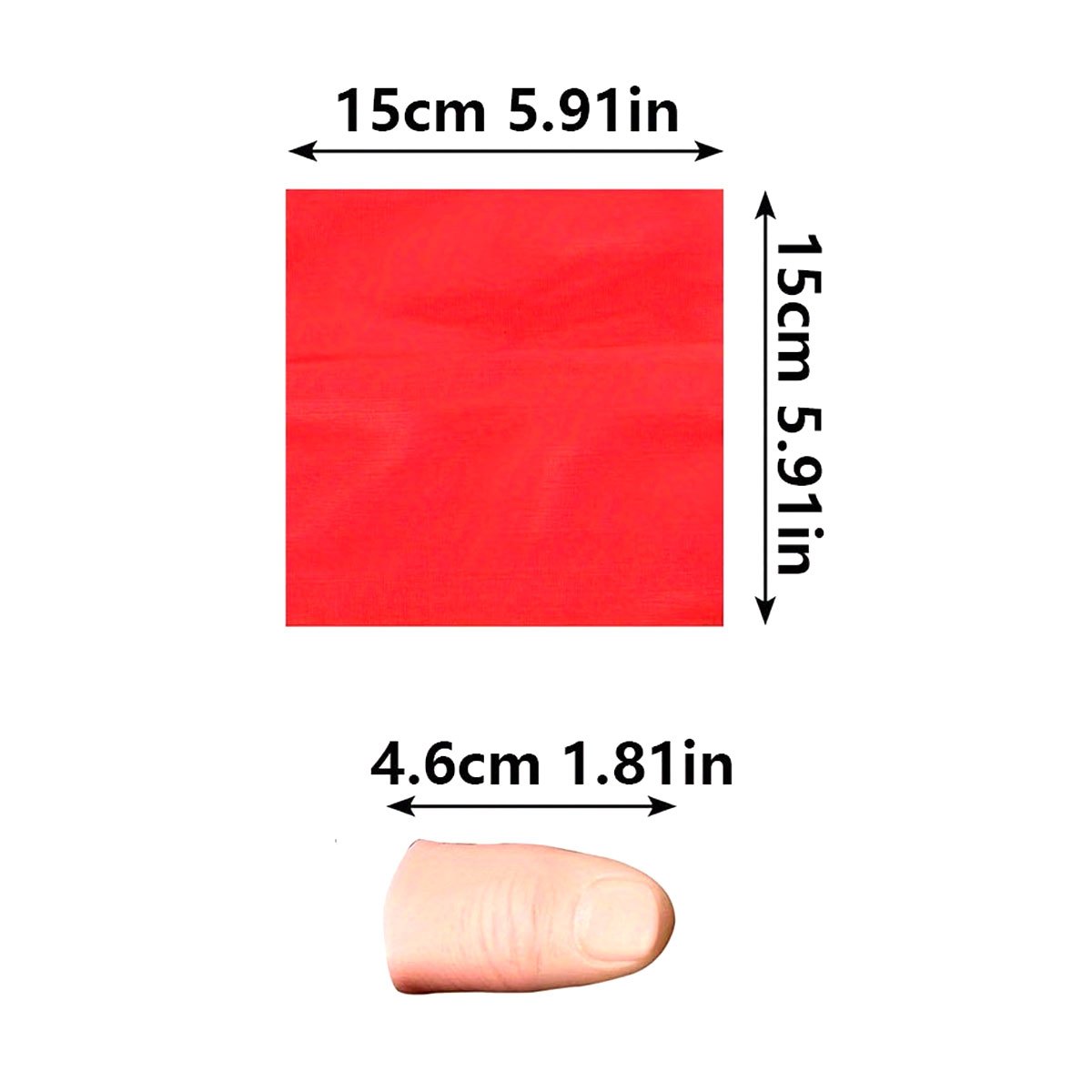 3セットのスカーフバニッシュサムチップマジックセット – ス - Thumb Tip Magic Trick Set のレビューと価格
