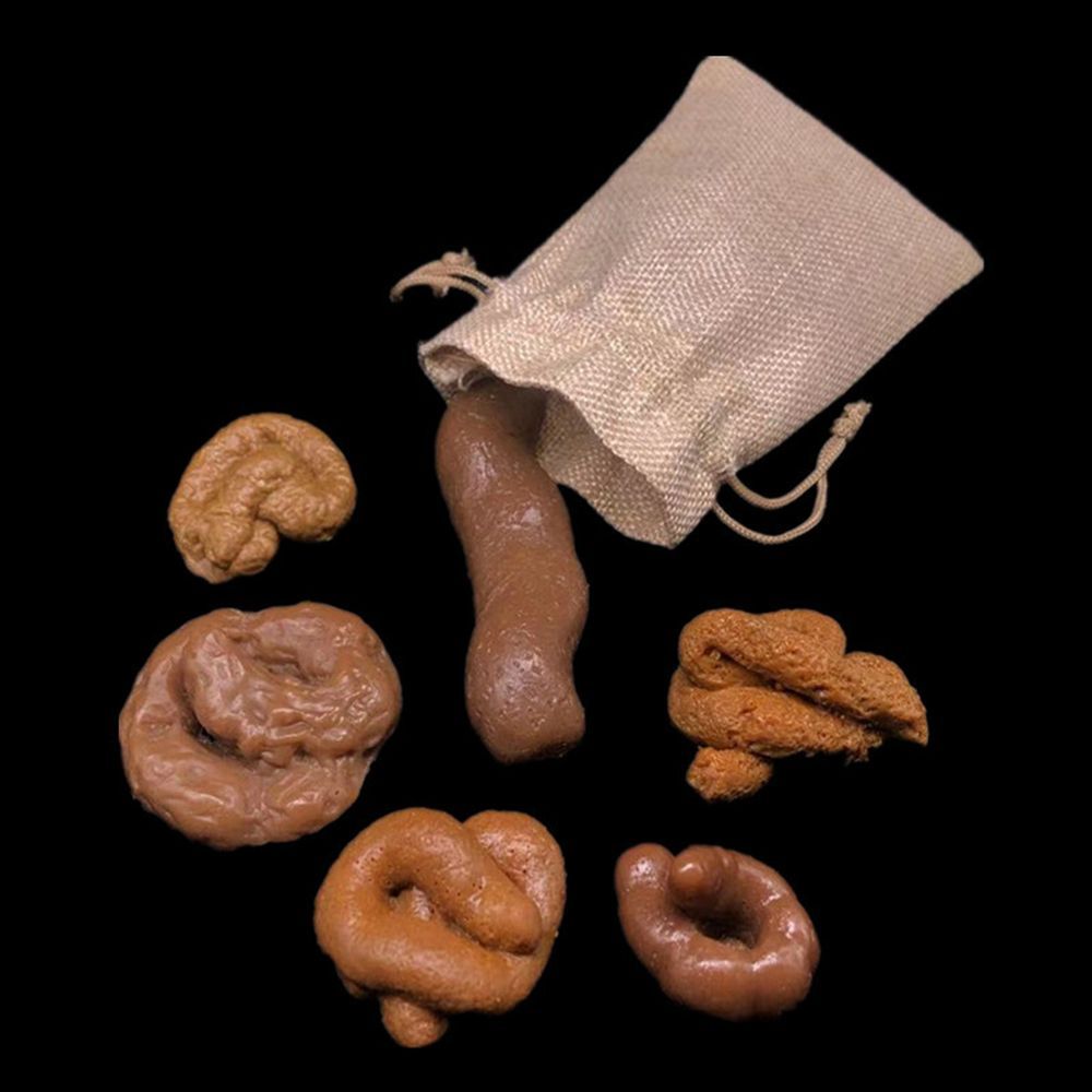 6個セット エイプリルフール フェイクうんち ノベルティ ハ - Fake Poop Gag Gift のレビューと価格